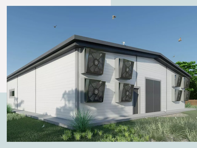 Строительство птичников в Гудермесе