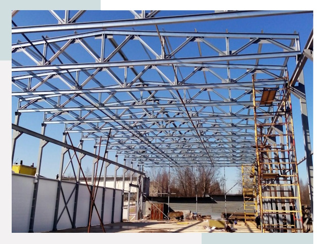 Строительство цехов в Гудермес от 615 руб. под ключ