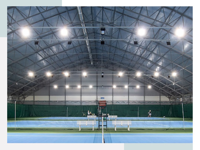 Строительство теннисных кортов в Гудермес от 615 руб.