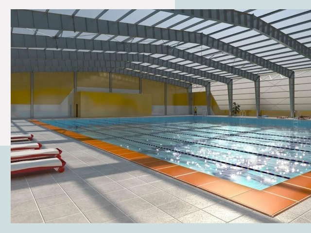 Строительство крытых бассейнов в Гудермесе