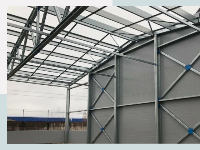 Каркасные ангары от СтальСтрой-Гдр по цене от 615 руб.