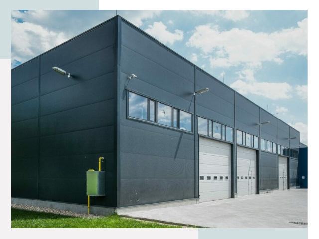 Модульные ангары в Гудермесе
