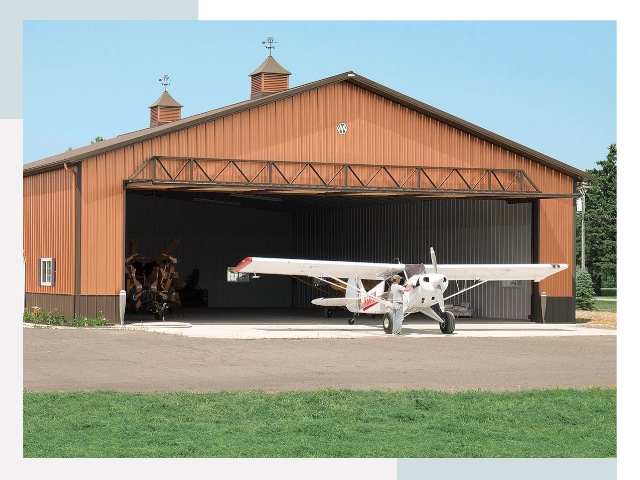 Ангары для самолетов в Гудермесе