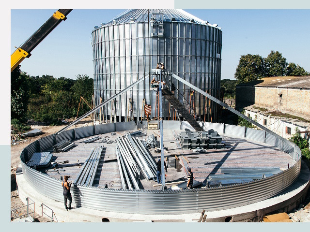 Силосы для зерна в Гудермес от 615 руб. - Надёжное хранение