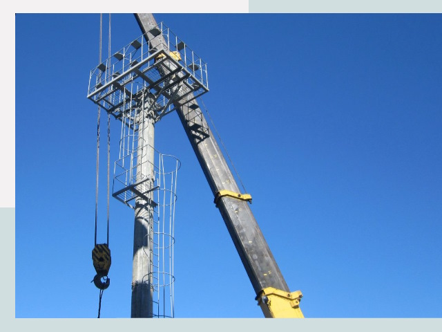 Монтаж осветительных мачт в Гудермес от 615 руб.