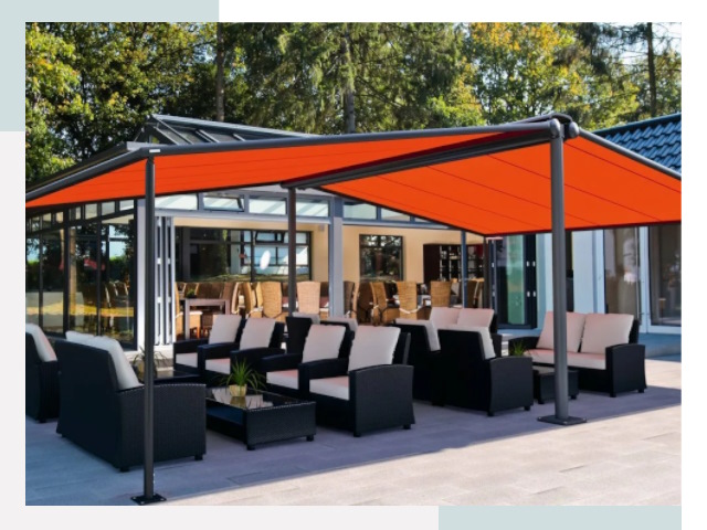 Навесы для кафе и ресторанов в Гудермесе