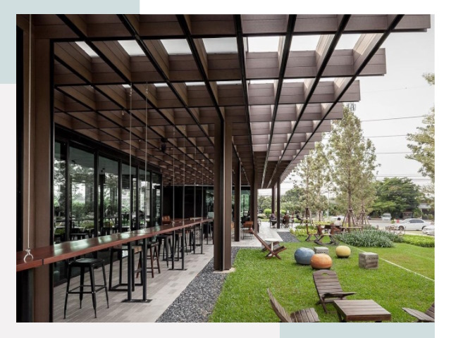 Летние веранды для кафе в Гудермесе