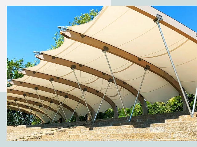 Мембранные конструкции в Гудермес от 615 руб. за м2