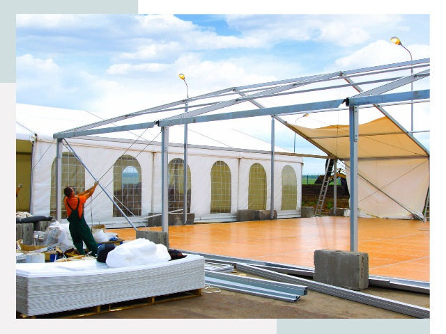 Быстро сборные шатры в Гудермесе