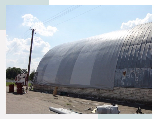 Ремонт ангаров в Гудермесе