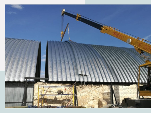 Реконструкция ангаров в Гудермесе от 615 руб.